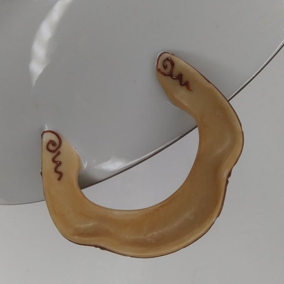 Vintage Hand Painted Nippon Morimura pedestal bowl with two handles and Moriage - Picture 13 of 16